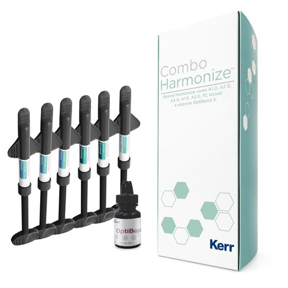Imagem de Kit com 6 Resinas Harmonize 4g + Adesivo Optibond S - Kerr