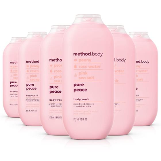 Imagem de Kit com 6 Sabonetes Líquidos Pure Peace - 532ml cada