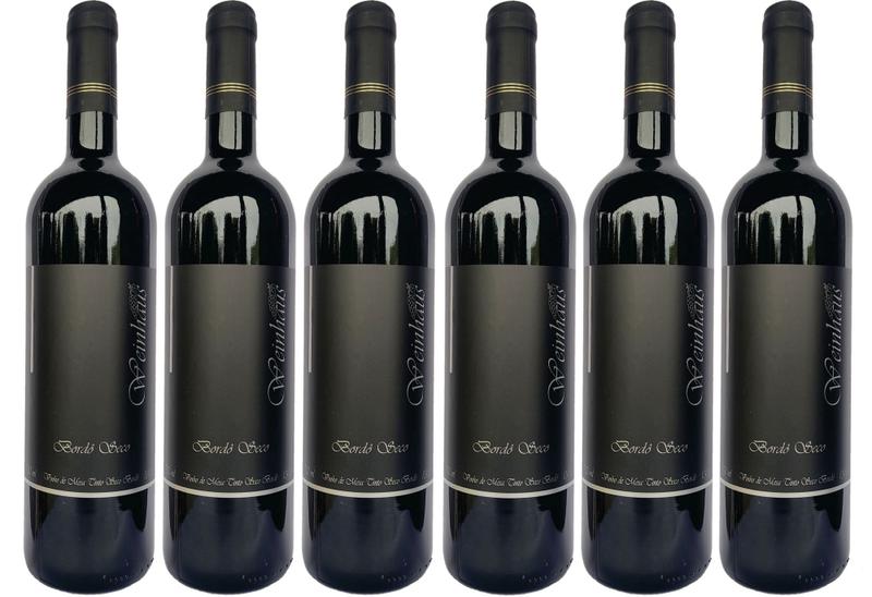 Imagem de Kit Com 6 Vinhos De Mesa Bordô Seco 750ML Weinhaus