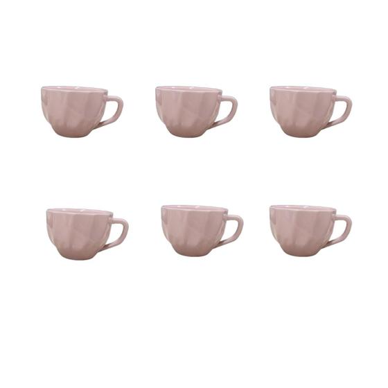 Imagem de Kit Com 6 Xícaras De Chá Prisma