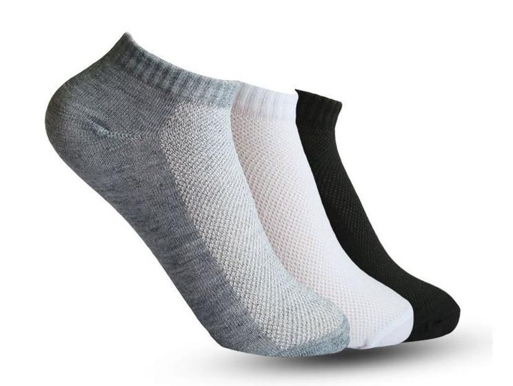 Kit Com 60 Pares De Meias Soquete Invisivel Tecido Ventilada Menor preço em Kit Com 60 Pares De Meias Soquete Invisivel Tecido Ventilada