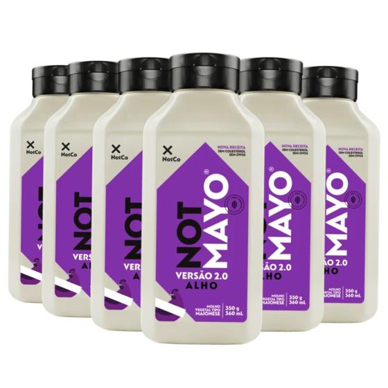 Imagem de Kit Com 6Un Maionese Vegana Not Mayo Alho 350G