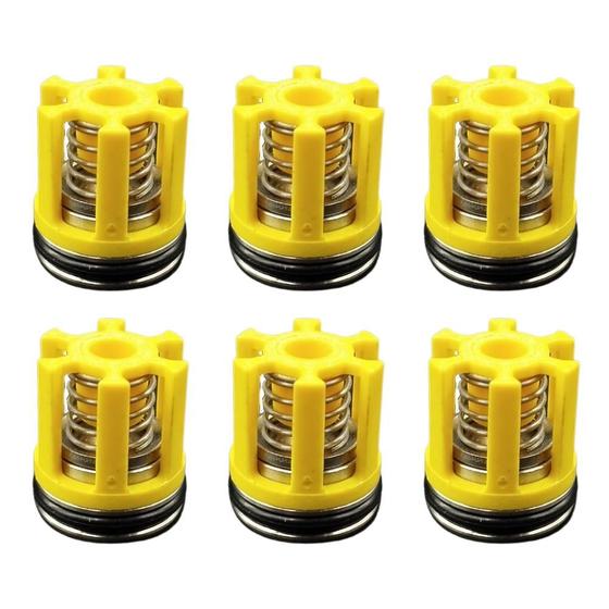 Imagem de Kit com 6un Válvula de Sucção e Pressão Compatível com Lavajato Karcher HD12/15 Maxi 1.944-977.0
