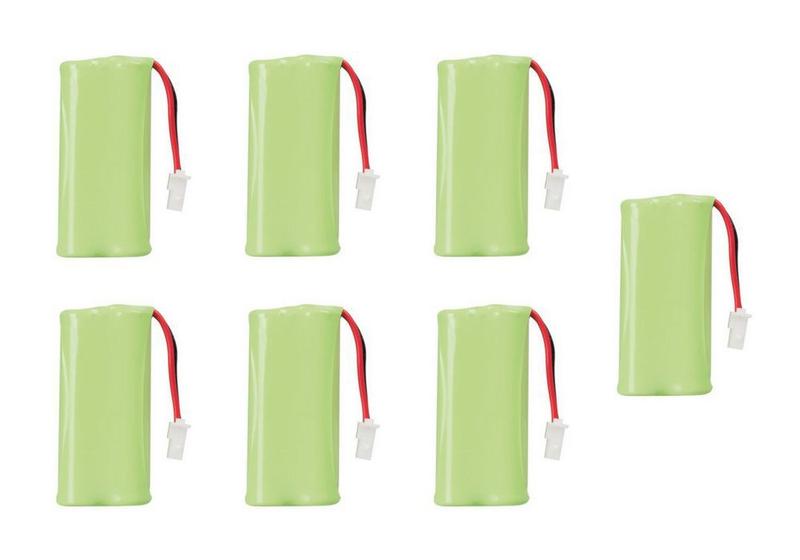 Kit Com 7 Bateria 2,4V 600MA P/ Telefone Sem Fio Intelbras é boa?