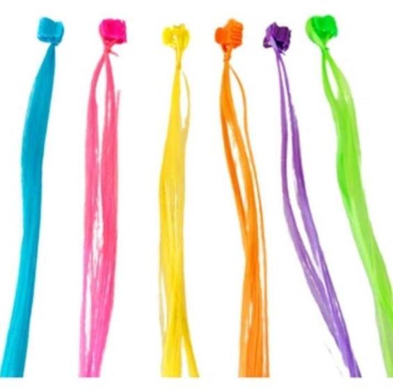 Imagem de Kit Com 72 Mechas Coloridas