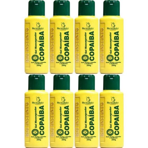 Imagem de Kit Com 8 Gel Copaíba Bio Instinto Com Arnica, Copaiba