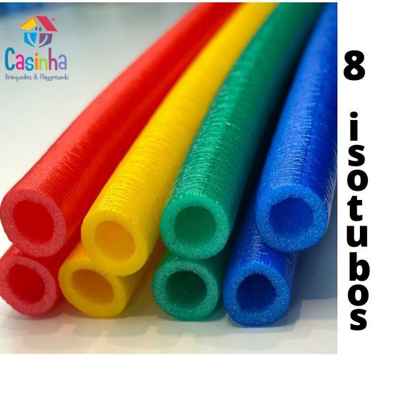 Kit com 8 Isotubos Blindados Para Cama Elástica / Pula Pula - Casinha ...