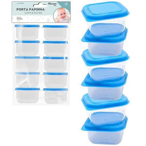 Kit Com 8 Jogos De Porta Papinha Com 8 Peça Menor preço em Kit Com 8 Jogos De Porta Papinha Com 8 Peça