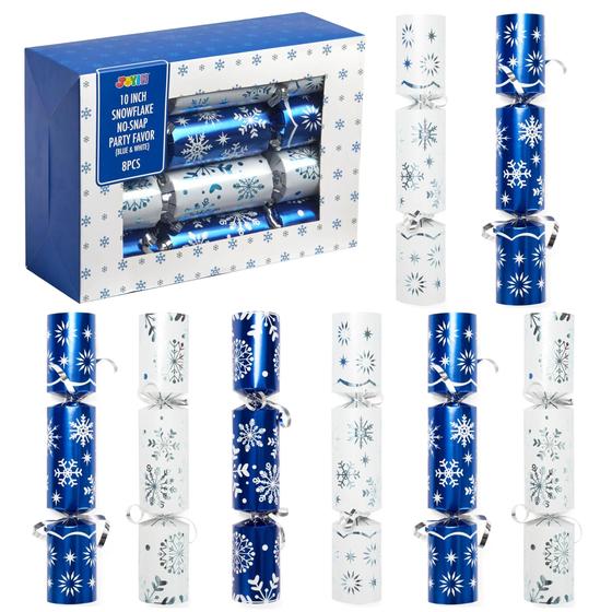 Imagem de Kit com 8 Lembrancinhas de Natal JOYIN - Chapéu e Presente Inclusos