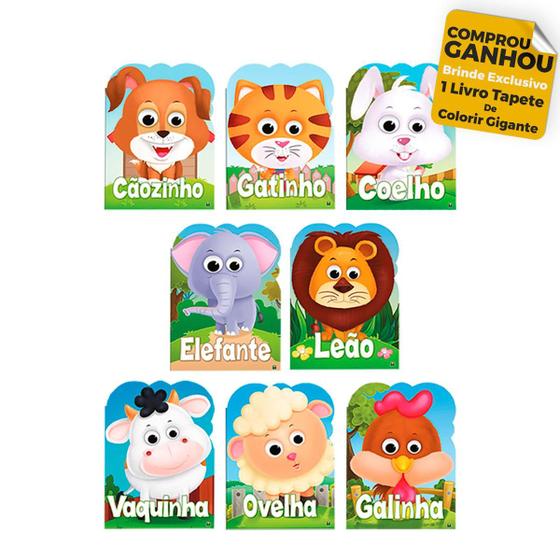 Kit com 8 Livros Infantil para Ler + 1 Livro de Colorir - BDM Imagem de Kit com 8 Livros Infantil para Ler + 1 Livro de Colorir