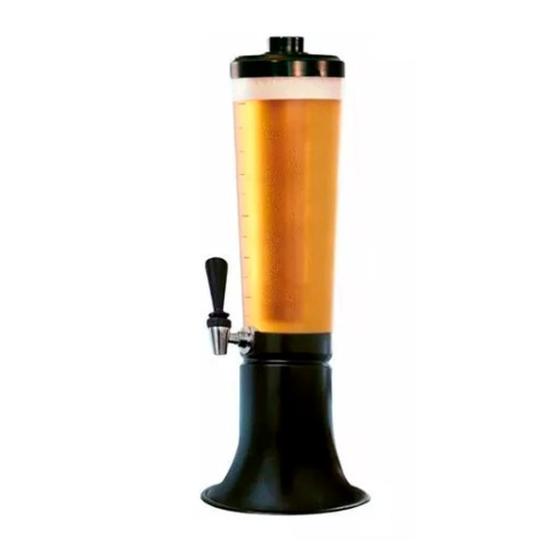 Imagem de Kit Com 8 Torre De Chopp Doutor Beer 2 L 2 Refil Gelantes