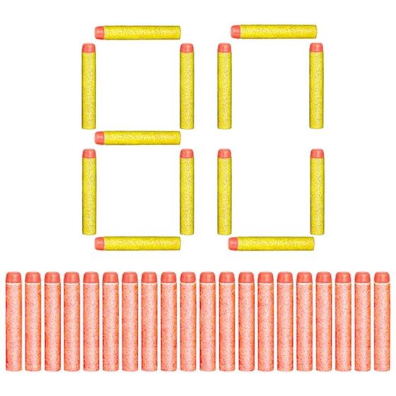 Imagem de Kit com 80 Dardos para Lançadores Nerf e Arminhas de Pressão