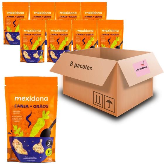 Imagem de Kit Com 8Und Canja +Grãos Mexidona 120G