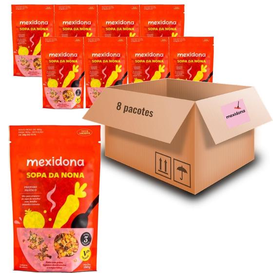 Imagem de Kit Com 8Und Sopa Da Nona Mexidona 200G