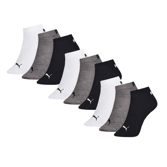 Imagem de Kit Com 9 Pares De Meias Cano Curto Esportiva Sport Masculina Em Algodão