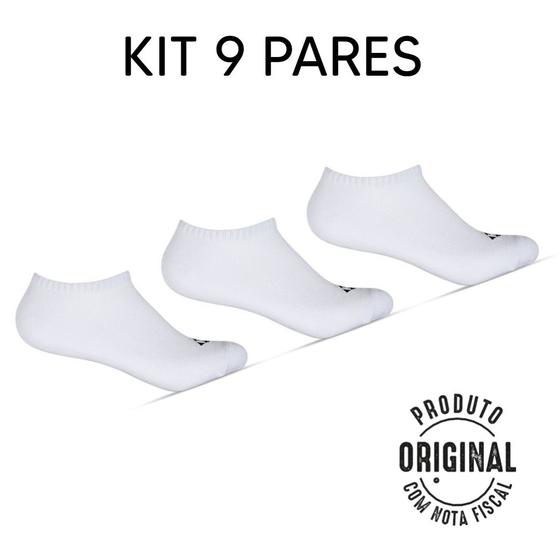 Imagem de Kit com 9 Pares Meia Cano Invisível Masculina Hoahi