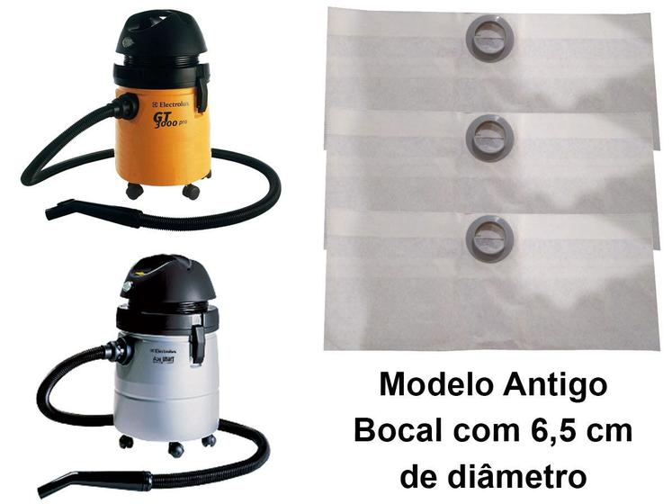 Imagem de Kit Com 9 Sacos Descartáveis Aspirador De Pó Electrolux A20 Gt 3000