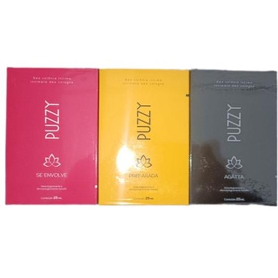 Imagem de Kit Com As  3  Fragrâncias Puzzy Deo Colônia Intima Anitta 25ml  ENVIO JÁ