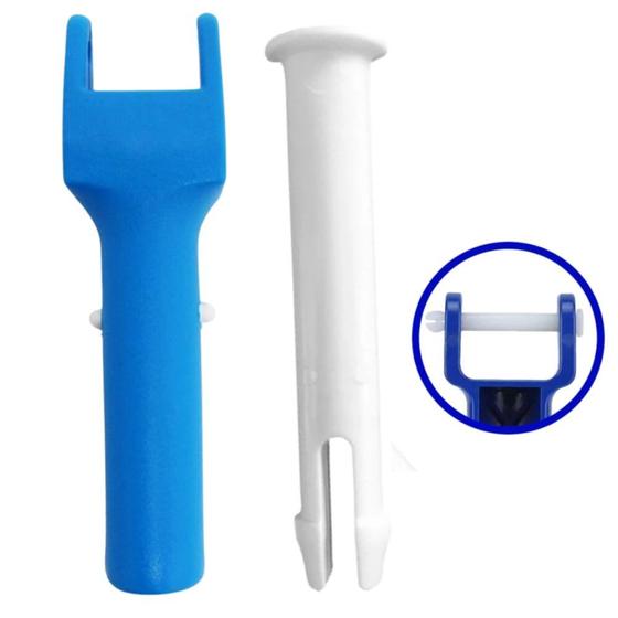 Imagem de Kit com Cabo para Reposicao de Aspiradores para Piscina + Pino de Fixacao Netuno