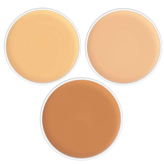 Imagem de Kit com camuflagens D3, D4 e D5  Kryolan
