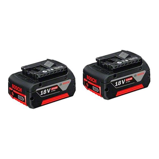 Kit com Carregador de Bateria Ion Lítio Bivolt + 2 Baterias 4,0Ah 18,0V Bosch é boa?