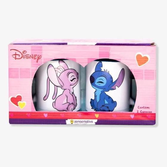 Imagem de Kit Com Duas Canecas Pop Stitch Minha Metade Disney