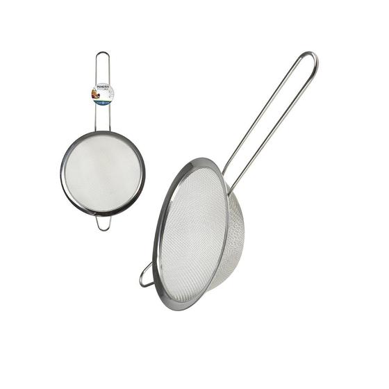 Imagem de Kit com duas peneiras de inox diâmetro 14cm e 18cm Art House