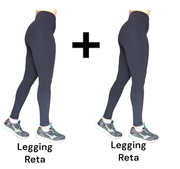 Imagem de Kit combo calça legging+legging