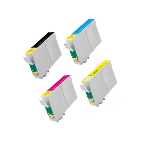 Imagem de Kit Compatível com Stylus T10  T20  TX200  TX209  TX210  TX220  TX400  TX409  TX410  TO731 732 733 734