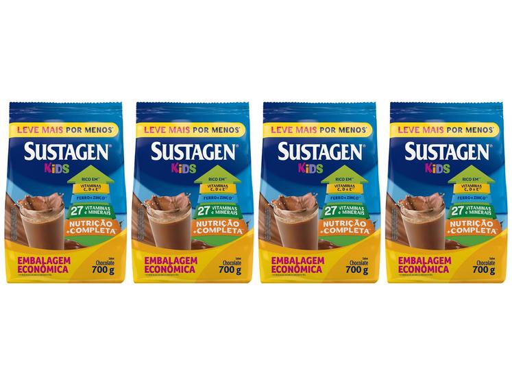 Kit Complemento Alimentar Infantil Sustagen Kids Menor preço em Kit Complemento Alimentar Infantil Sustagen Kids