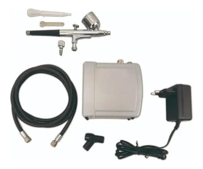 SET AEROGRAFO CON COMPRESSORE Carry I con AEROGRAFO COMPRESSORE