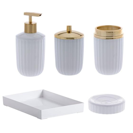 Kit Completo Banheiro Lavabo Bandeja Elegante Resistente é boa?