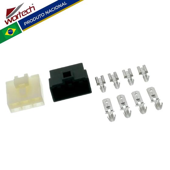 Imagem de Kit Completo Conector Regulador Retificador Traxx JH Joto 125 - Wortech