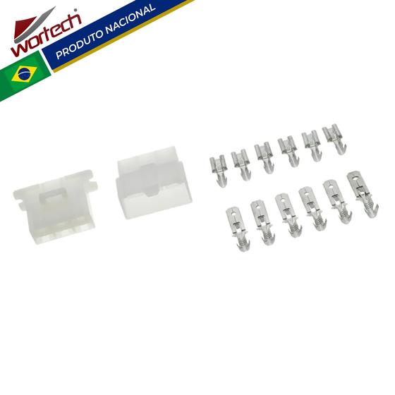 Imagem de Kit Completo Conector Regulador Retificador Vulcan EN 500C (96-09 LTD) Wortech