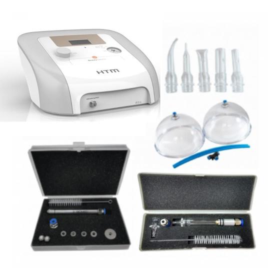 Imagem de Kit Completo de Vacuoterapia e Endermoterapia com aparelho Beauty Dermo - HTM