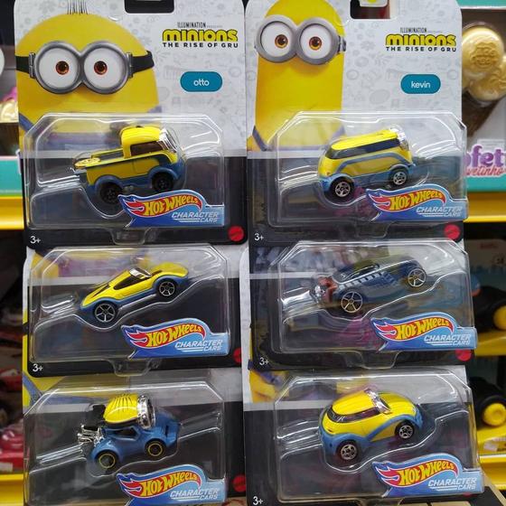 Hot Wheels 1/64 Minions The Rise Of Gru Character Car-Otto(3/6 ...
