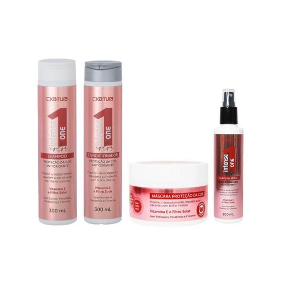 Imagem de Kit Completo Intense One Color Proteção Cor Ckamura 4 Produt