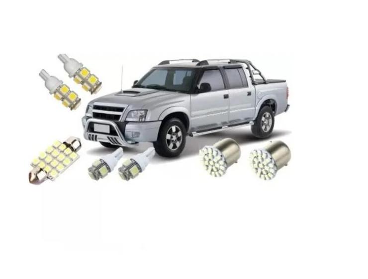 Imagem de Kit Completo Lâmpadas Leds S10 Blazer 95 96 97 98 99 2000