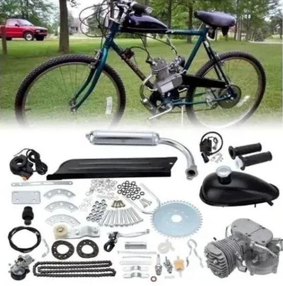 Imagem de Kit Completo Motor Para Bicicleta Motorizada 80Cc +