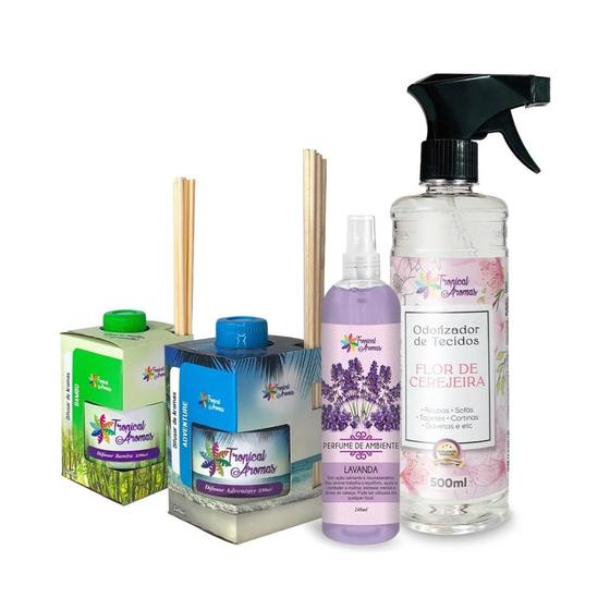 Imagem de Kit Completo Para Casa Tropical Aromas