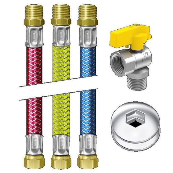 Imagem de Kit Completo Para Instalação De Aquec A Gas Big Roco - 3113