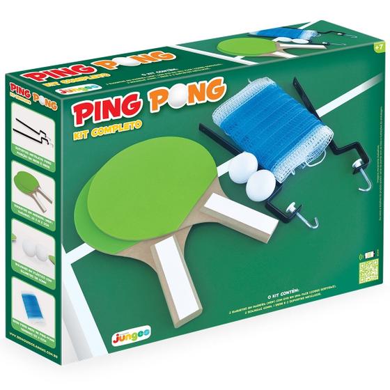 Imagem de Kit completo ping pong com rede - junges - 225