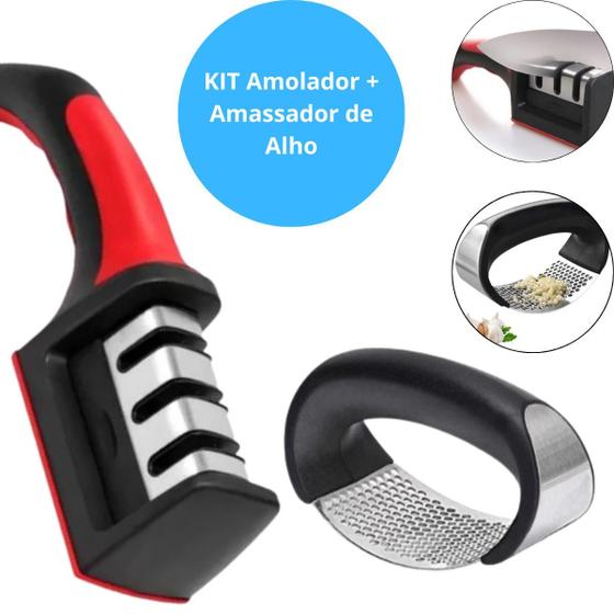 Imagem de KIT Completo Portátil: Espremedor e Afiador Resistente