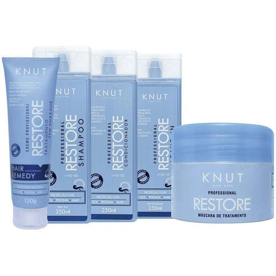 Imagem de Kit Completo Restore Knut (5 Produtos)