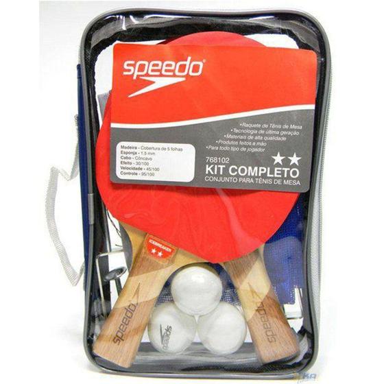 Imagem de Kit Completo Tênis de Mesa - Speedo