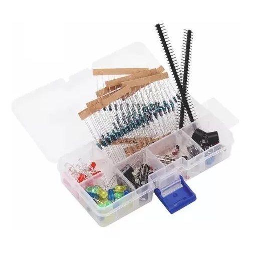 Imagem de Kit componentes e acessorios fk2 para arduino - rpi