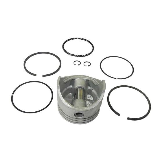 Imagem de Kit Compressor Ar Cummins Volkswagen Ford Cargo Holset 025MM Pistao Anel 2RL198043B.