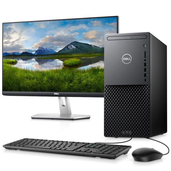 Desktop Dell Xps Xps-8940-a20m I5-10400 2.90ghz 8gb 256gb Geforce Gtx 1650 Windows 10 Home 23,8" Com Monitor