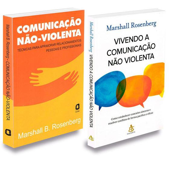 Imagem de Kit Comunicação Não Violenta+ Vivendo Comunicação Não Violenta