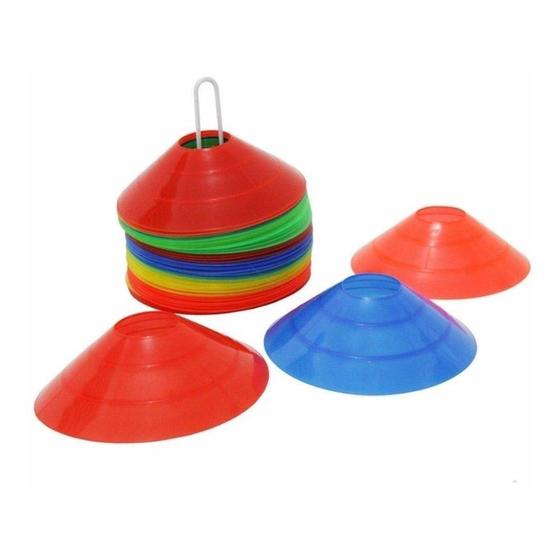 Kit Cone Chinês KL Master Fitness Funcional 20 Unidades Menor preço em Kit Cone Chinês KL Master Fitness Funcional 20 Unidades